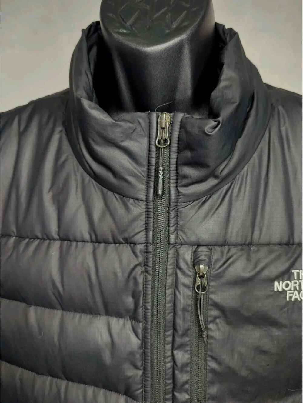 The North Face Down Aconcagua Puffer Vest Jacket Winter Mens XXL 2XL Black Gilet